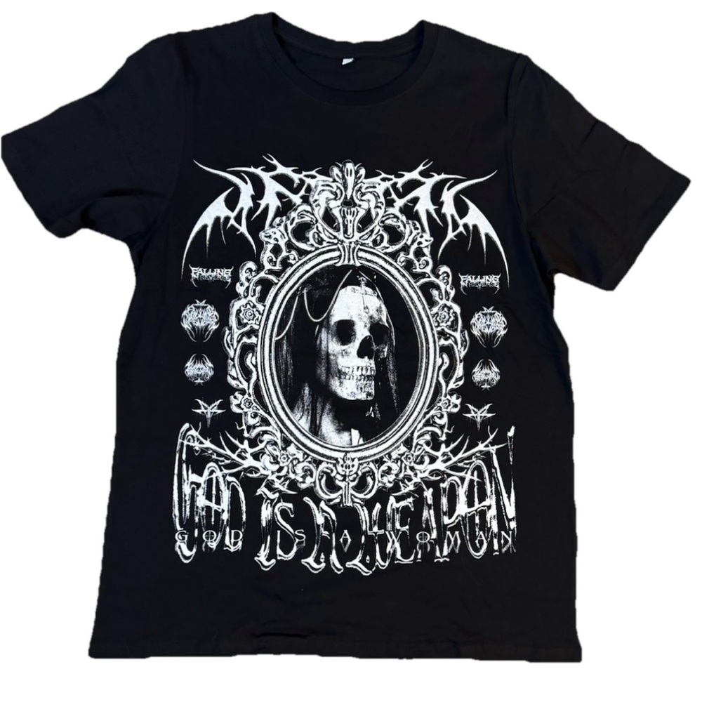 RARE Falling In Reverse‎ God Is A Weapon Ronnie Radke T-Shirt L NEW